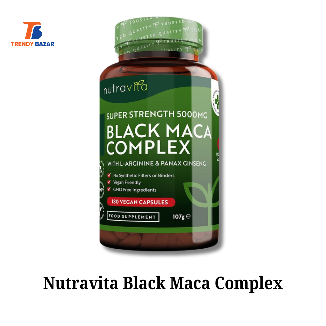 NUTRAVITA – Black Maca Complex- Made in UK
